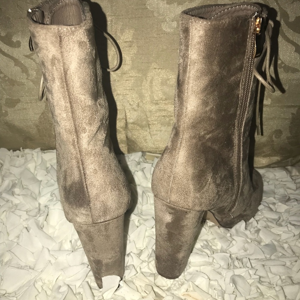Beige booties - Picture 2 of 4